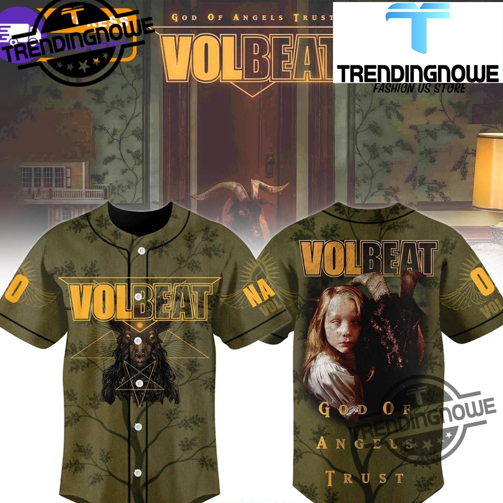Volbeat Band God Of Angels Trust New Album Baseball Jersey trendingnowe 2