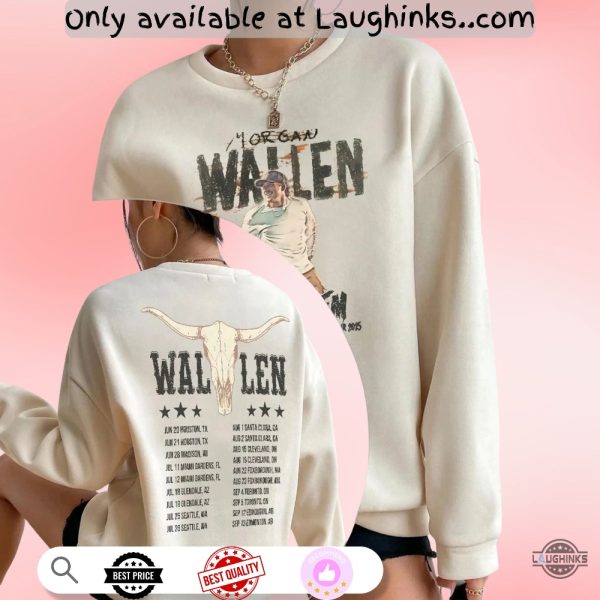 morgan wallen two sided shirt if im the problem tour 2025 tee