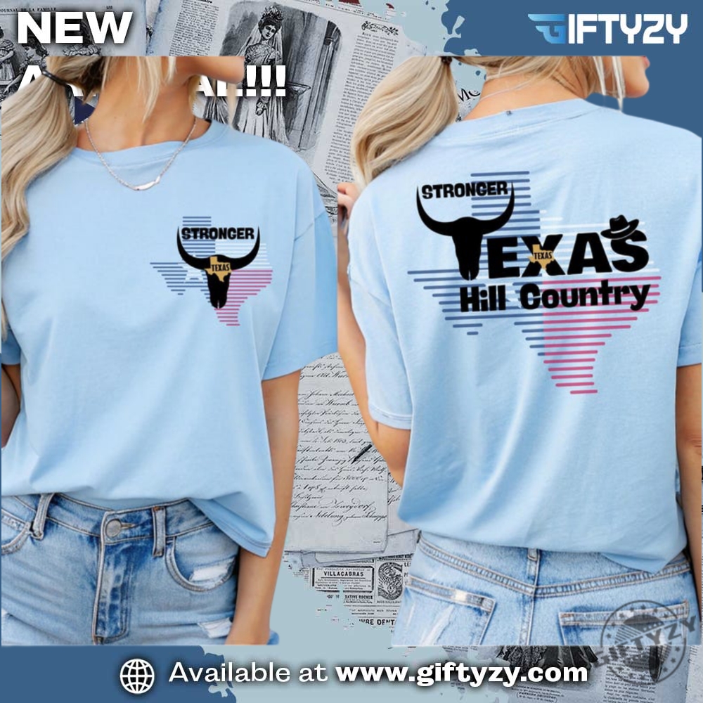 Strong Texas, pray for Texas shirt 6 Stronger Than Storm Hope Strength Community Texas Strong Shirt