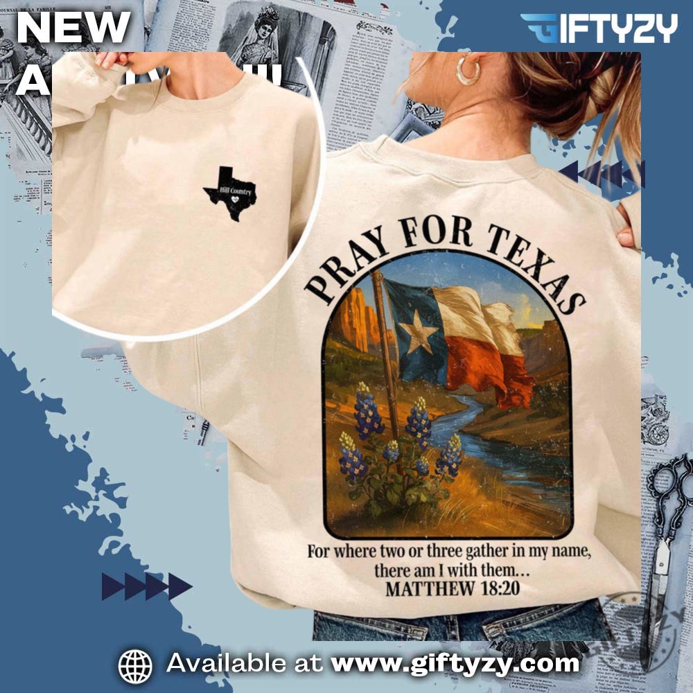 Strong Texas, pray for Texas shirt 11 Support Texas Recovery Flood Relief Shirt