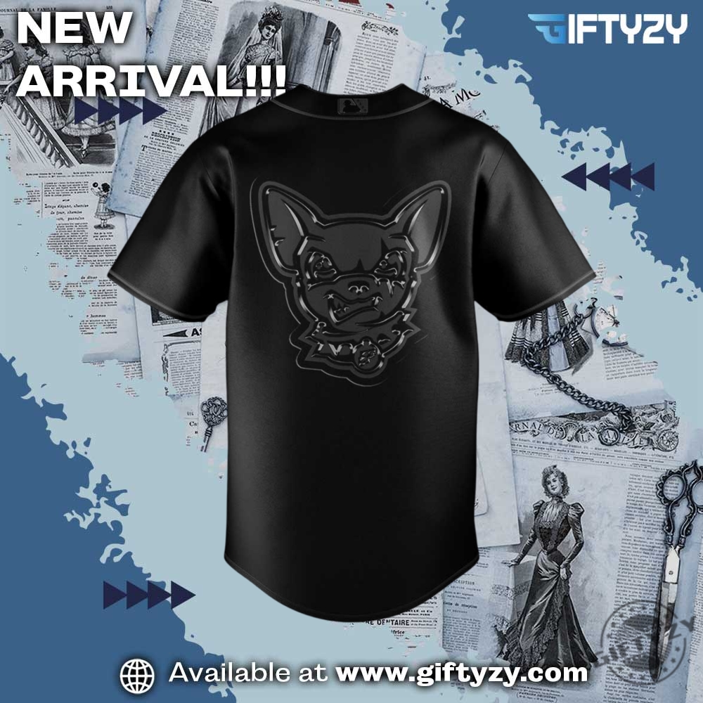 El Paso Chihuahuas Back In Black 3D Jersey 5 El Paso Chihuahuas Back In Black 3D Jersey