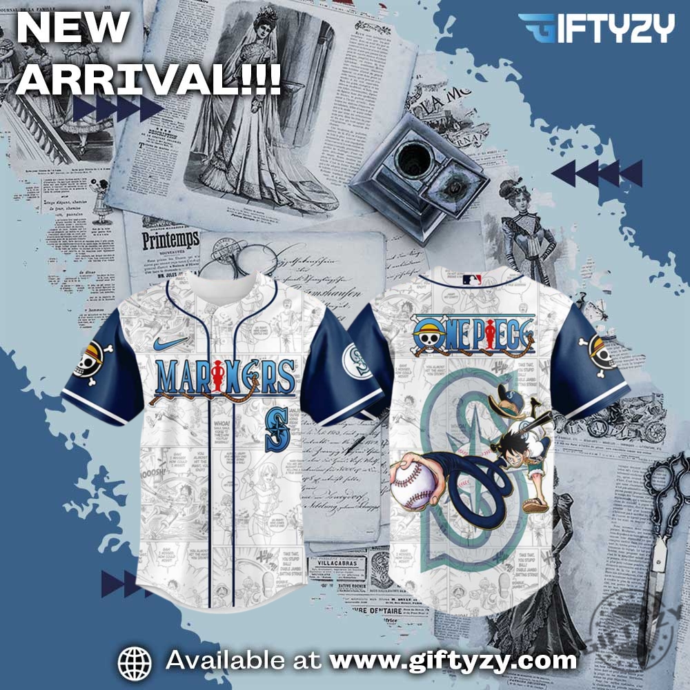 Trending Now! 3D Baseball Jersey 13 Mlb Seattle Mariners One Piece Night Game 3D Jersey