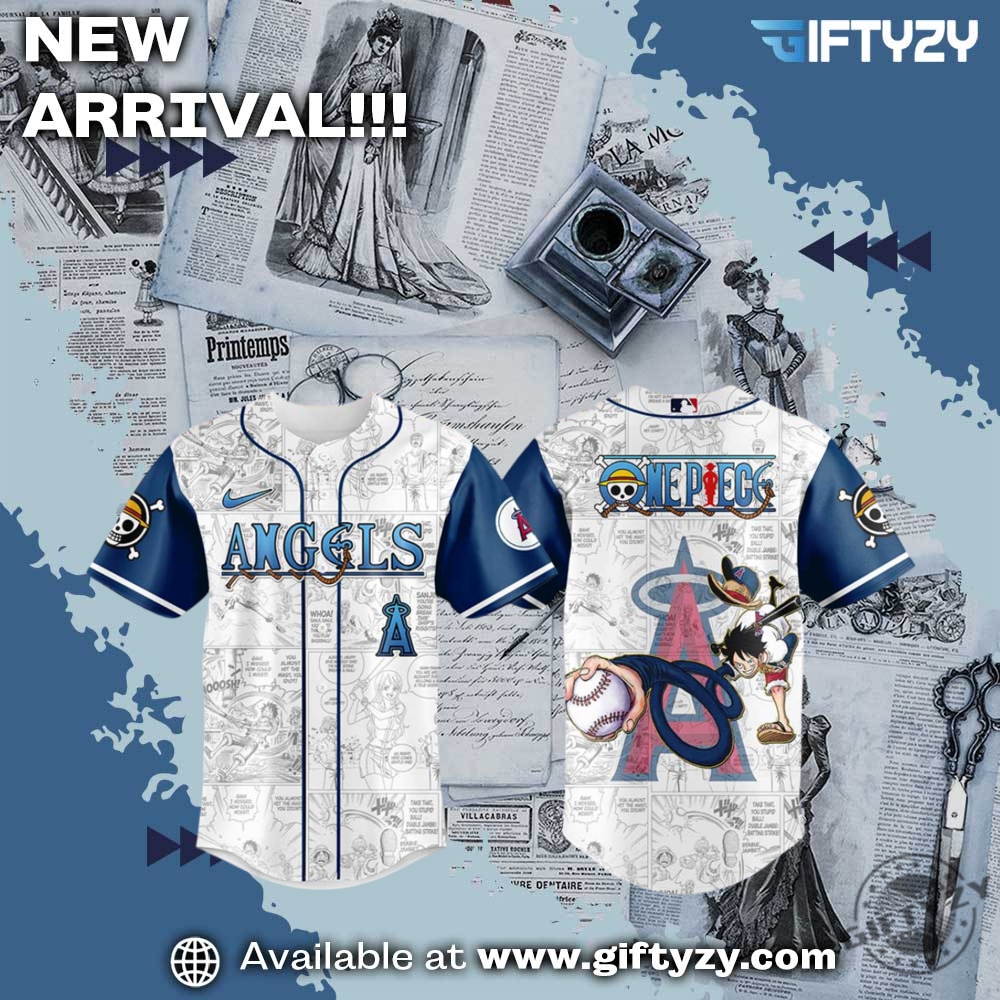 Trending Now! 3D Baseball Jersey 19 Mlb Los Angeles Angels One Piece Night Game 3D Jersey