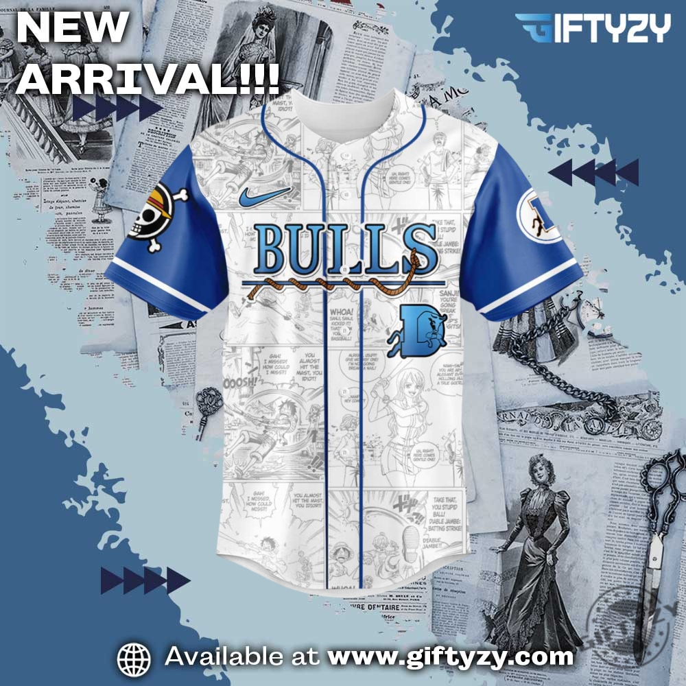 Mlb Durham Bulls One Piece Night Game 3D Jersey 4 MLB Durham Bulls One Piece Night Game 3D Jersey