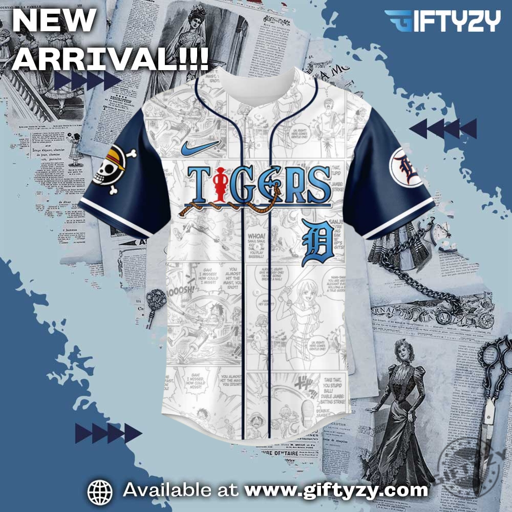 Mlb Detroit Tigers One Piece Night Game 3D Jersey 4 MLB Detroit Tigers One Piece Night Game 3D Jersey
