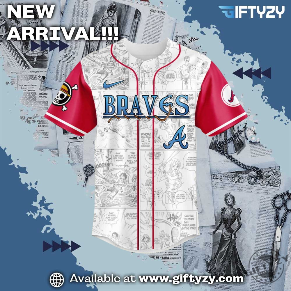 Mlb Atlanta Braves One Piece Night Game 3D Jersey 4 MLB Atlanta Braves One Piece Night Game 3D Jersey