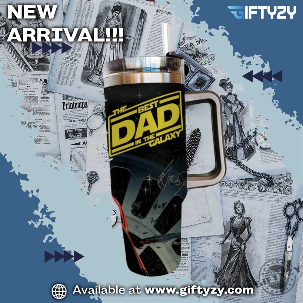 Trending Now! 3D Music StanleyTumbler With Handle 4 Star Wars I Am Their Father The Best Dad In The Galaxy Stanley Cup Tumbler With Handle