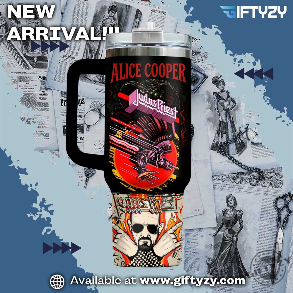 Music Judas Priest Stanley Cup Tumbler With Handle 4 Music Judas Priest Stanley Cup Tumbler With Handle