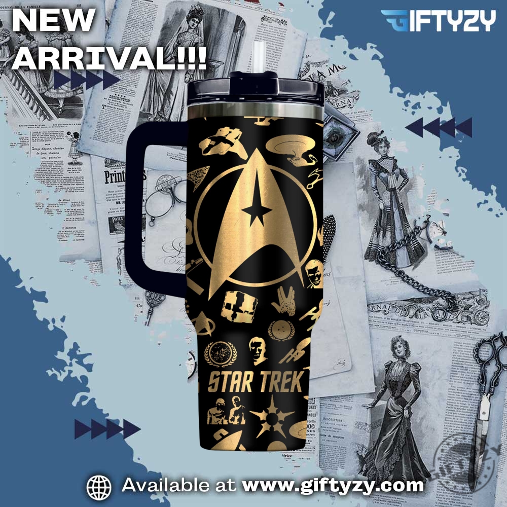 Star Trek Movies Custom Name Stanley Cup Tumbler With Handle 3 Star Trek Movies Custom name Stanley Cup Tumbler With Handle