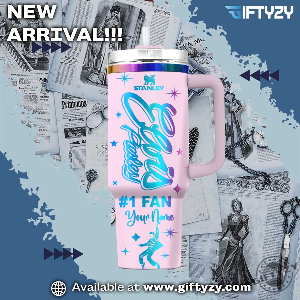 Elvis Presley Legend Music Custom Name Stanley Cup Tumbler With Handle 4 Elvis Presley Legend Music Custom Name Stanley Cup Tumbler With Handle
