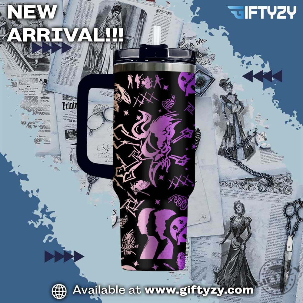 Metallica Band Music Custom Name Stanley Cup Tumbler 5 Metallica band Music Custom Name Stanley Cup Tumbler