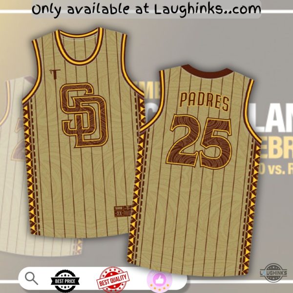 sd padres pacific islander heritage celebration basketball jersey shirt giveaway 2025 laughinks 1