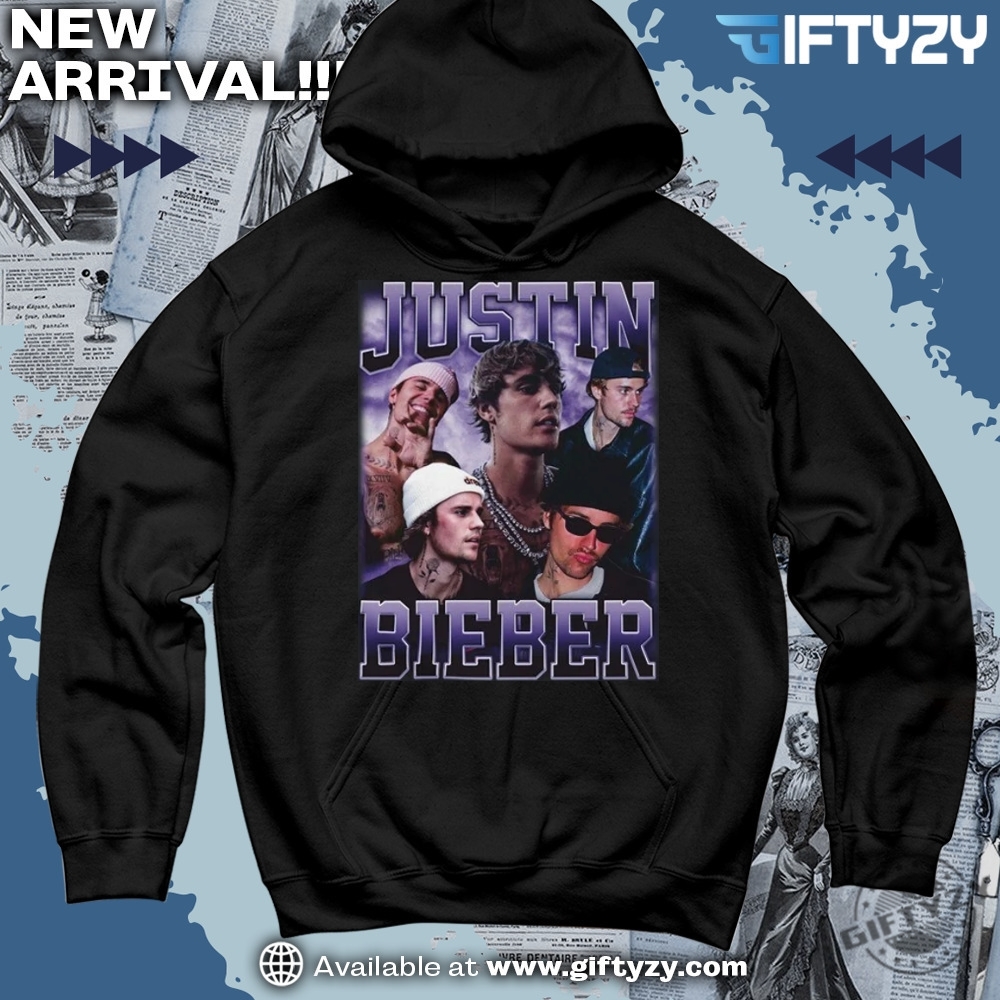 Justin Bieber Standing on Business Shirt 2 Justin Bieber Varsity Light Purple Shirt
