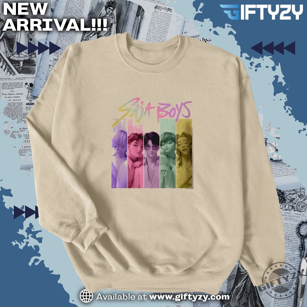 Kpop Demon Hunters Saja Boys Music Movie Shirt 3 Saja Boy Demon Hunters Music Movie Shirt