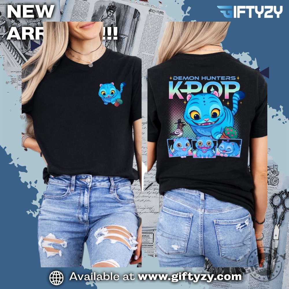 Kpop Demon Hunters Tiger Jinu Manga Tee Saja Girls Fan Anime Shirt 3 Kpop Demon Hunters Tiger Jinu Manga Tee Saja Girls Fan Anime Shirt