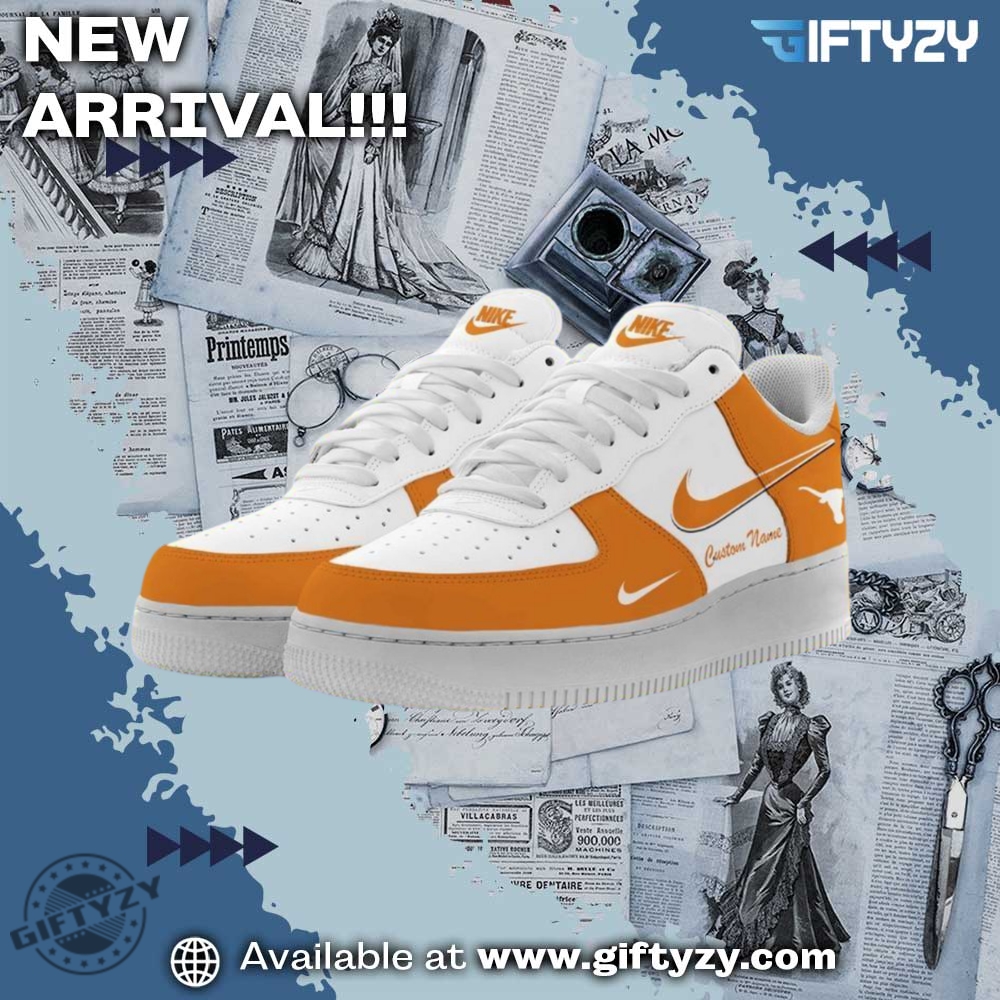 Texas Longhorns Custom Nike Air Force 1 Shoes 3 Texas Longhorns Custom Nike Air Force 1 Shoes