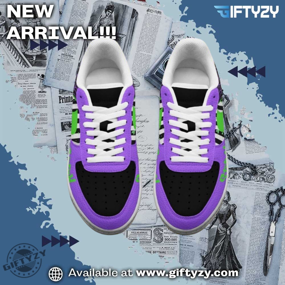 Stitch Beetlejuice Custom Nike Air Force 1 Shoes 4 Stitch Beetlejuice Custom Nike Air Force 1 Shoes