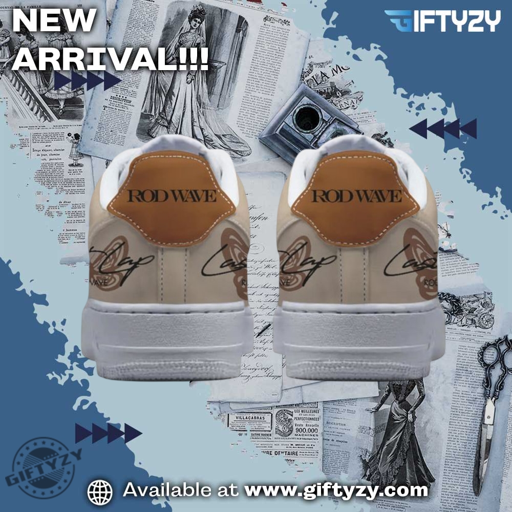 Music Rod Wave Last Lap Nike Air Force 1 Shoes 5 Music Rod Wave Last Lap Nike Air Force 1 Shoes