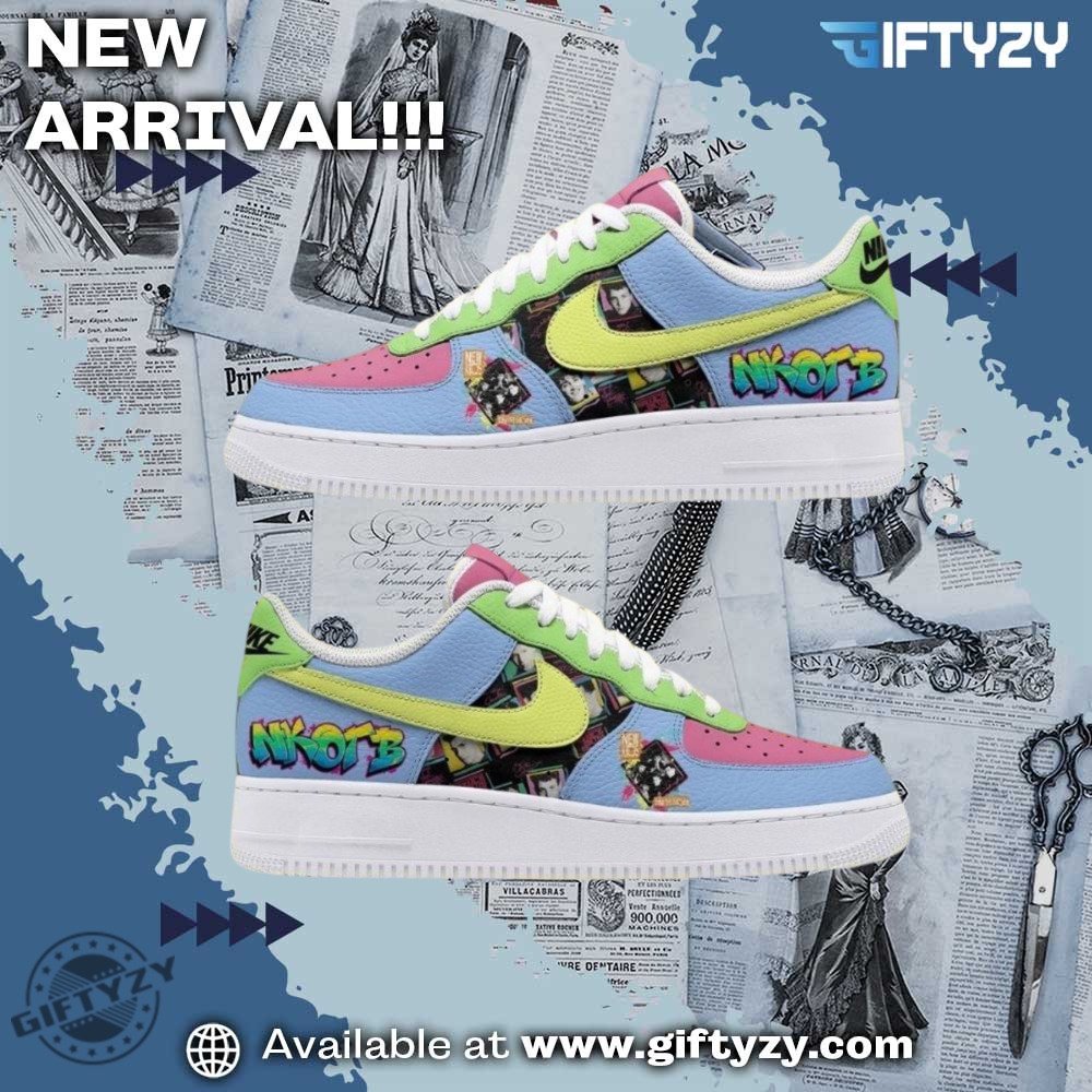 Ideas Trending Custom Nike Air Force 1 Shoes 13 New Kids On The Block Nkotb Nike Air Force 1 Shoes