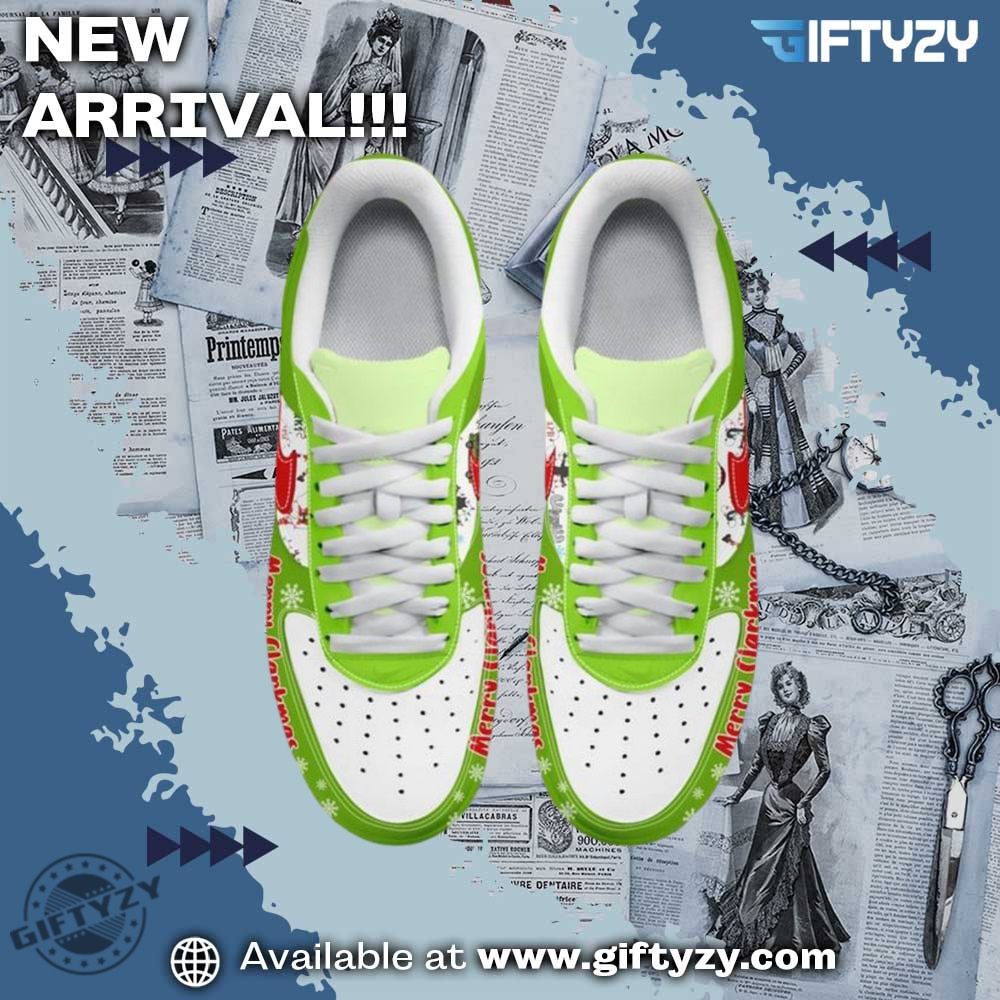 Clark Griswold Merryclarkmas Nike Air Force 1 Shoes 5 Clark Griswold MerryClarkmas Nike Air Force 1 Shoes