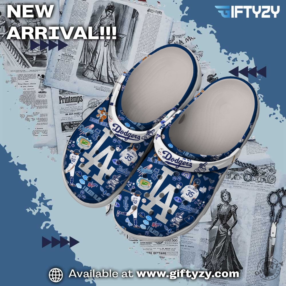 MLB Baseball Club Team Crocs Shoes 2 Mlb Baseball Blue Crew Los Angeles Dodgers Crocs