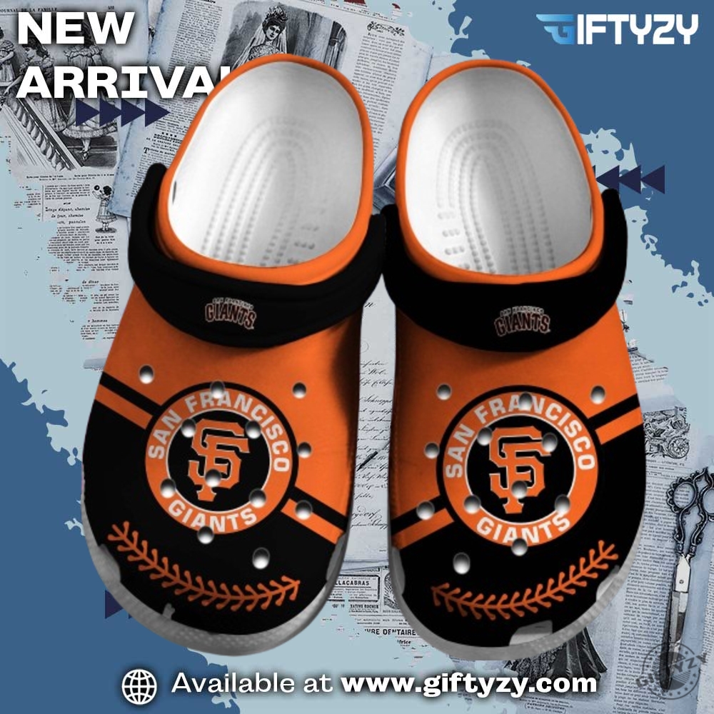 MLB Baseball Club Team Crocs Shoes 8 Mlb Baseball Team San Francisco Giants Crocs Shoes