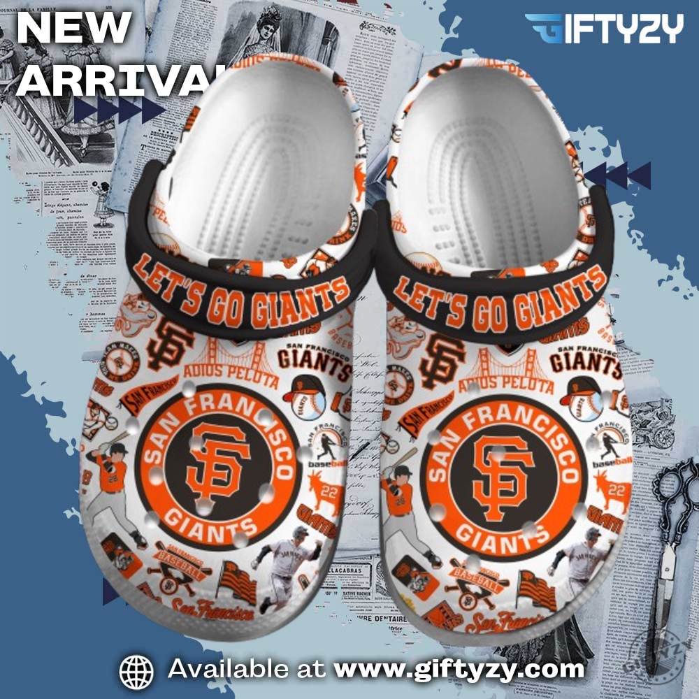 MLB Baseball Club Team Crocs Shoes 10 Mlb Baseball Lets Go Giants San Francisco Giants Crocs Shoes