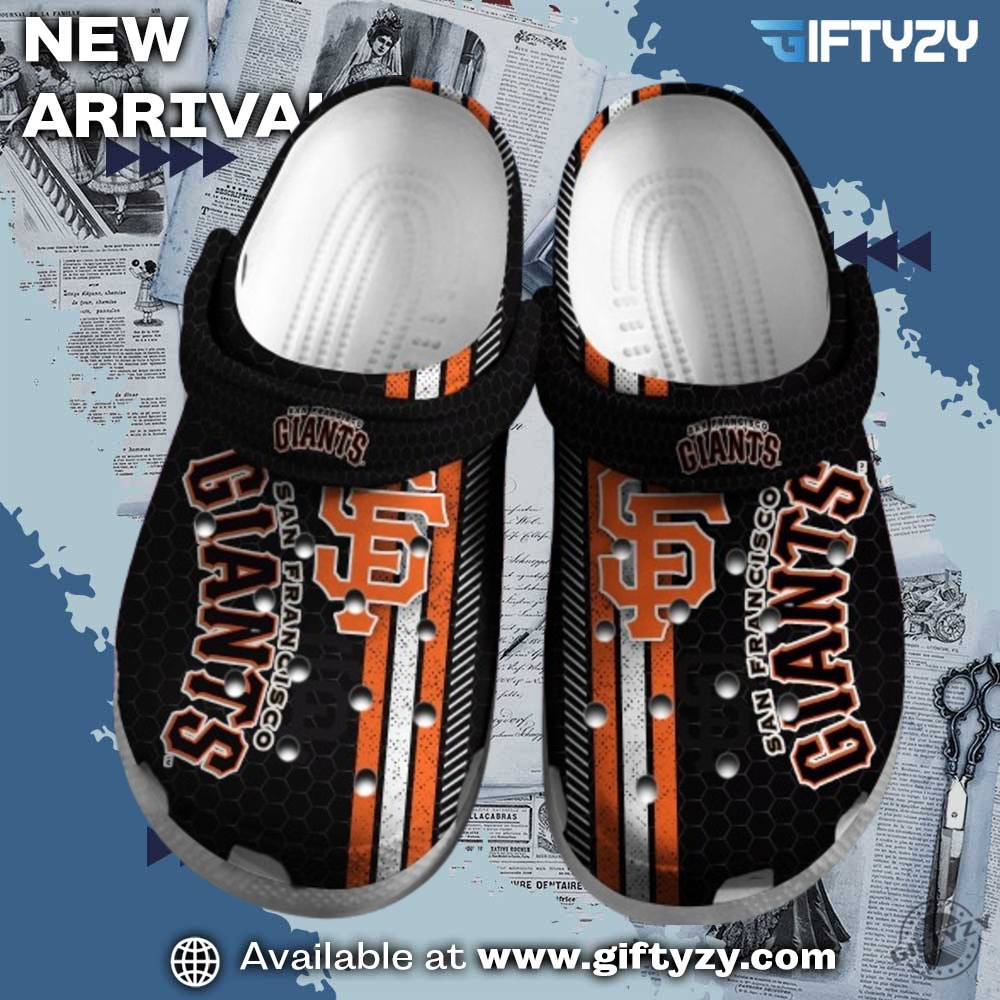 MLB Baseball Club Team Crocs Shoes 11 Mlb Baseball San Francisco Giants Gifts Shoes