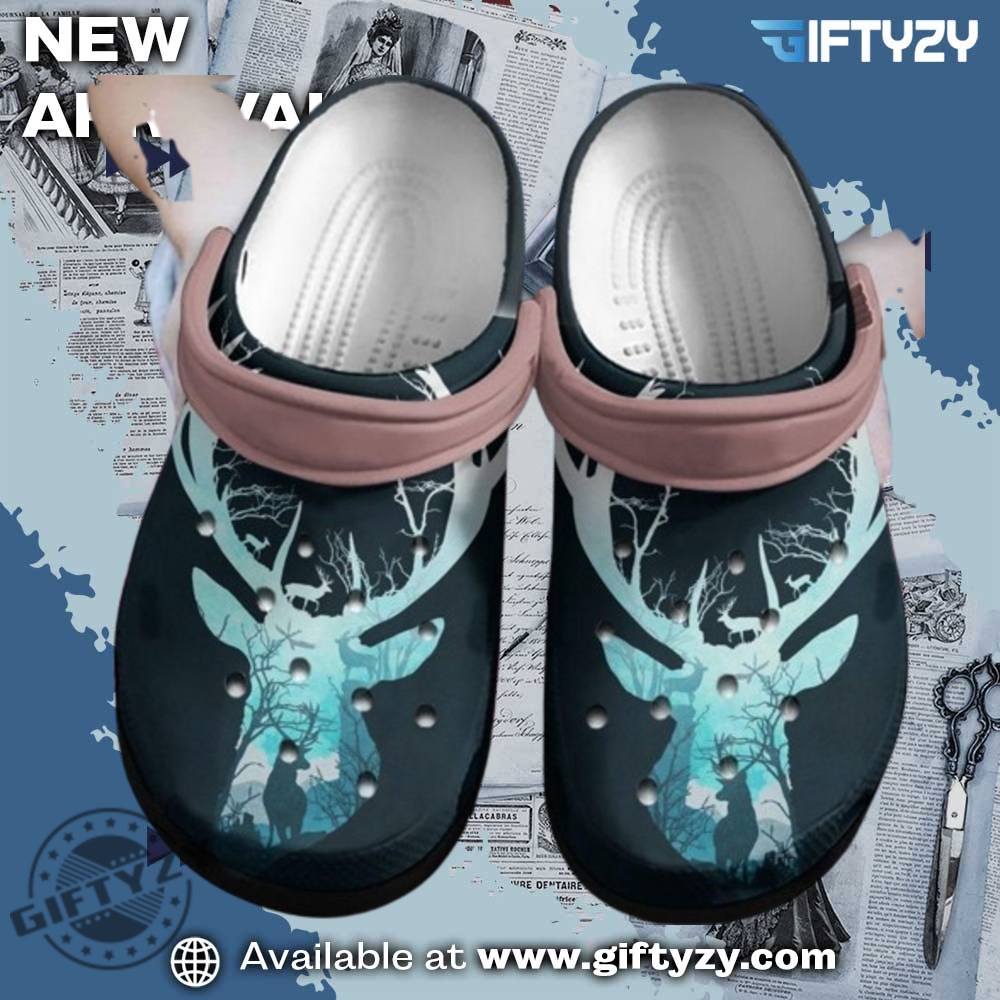 Trendy 3D Crocs Shoes 15 Hunting Deer Printed Gift For Lover Crocs Shoes