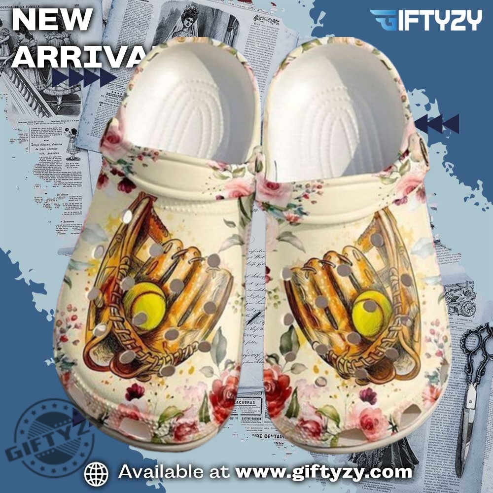 Softball Rubber Crocs Shoes 3 Softball Rubber Crocs Shoes