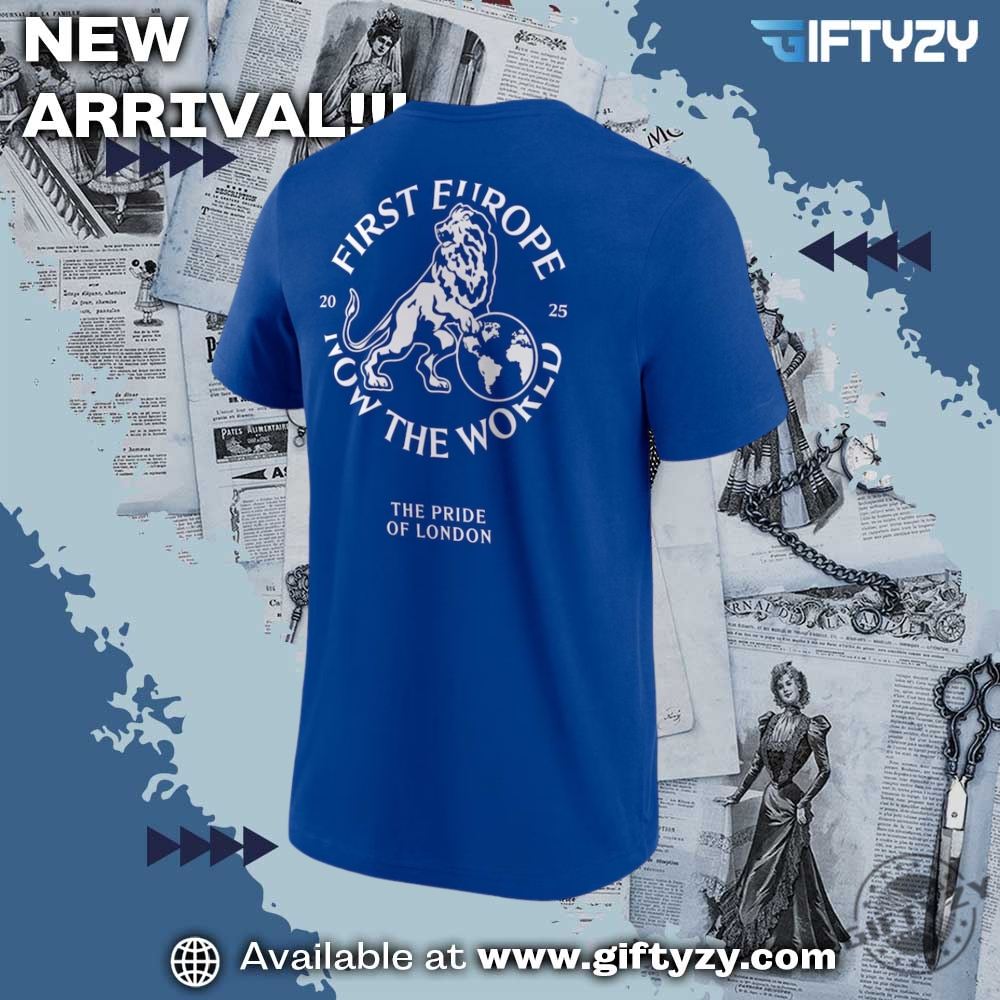 Chelsea First Europe Now The World 2025 Fifa Club World Cup Champions Shirt 5 Chelsea First Europe Now the World 2025 FIFA Club World Cup Champions Shirt