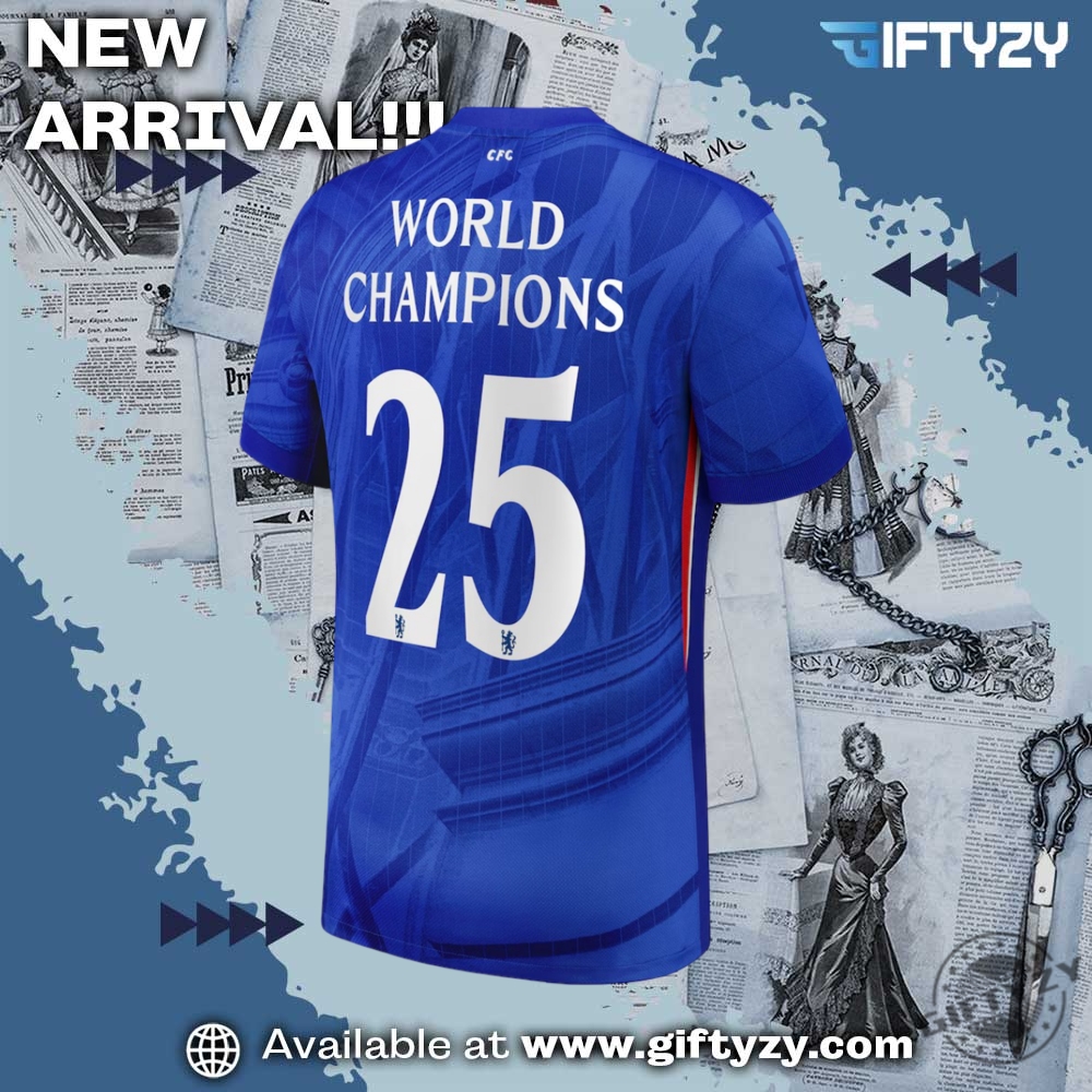 Chelsea 2025 Fifa Club World Cup Champions Jersey Shirt 5 Chelsea 2025 FIFA Club World Cup Champions Shirt