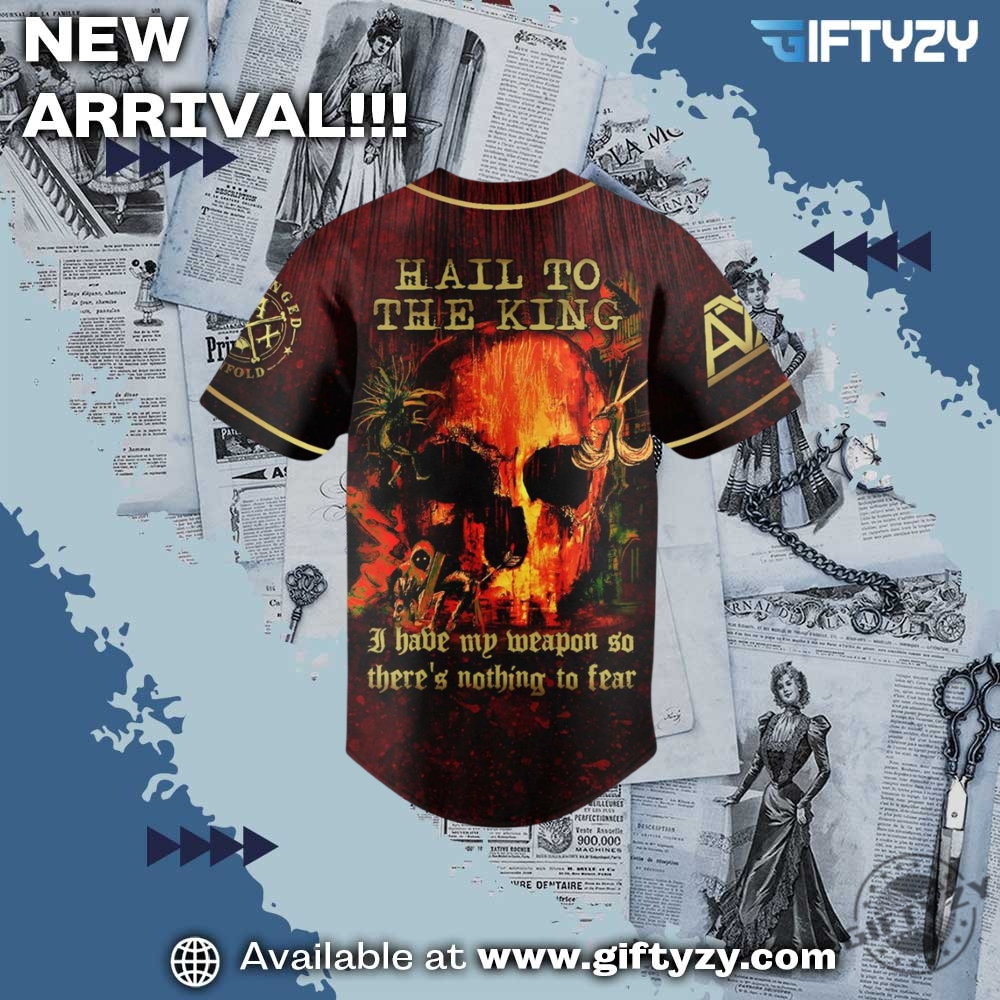 Avenged Sevenfold Hail To The King Music 3D Baseball Jersey 5 Avenged Sevenfold Hail To The King Music 3D Baseball Jersey