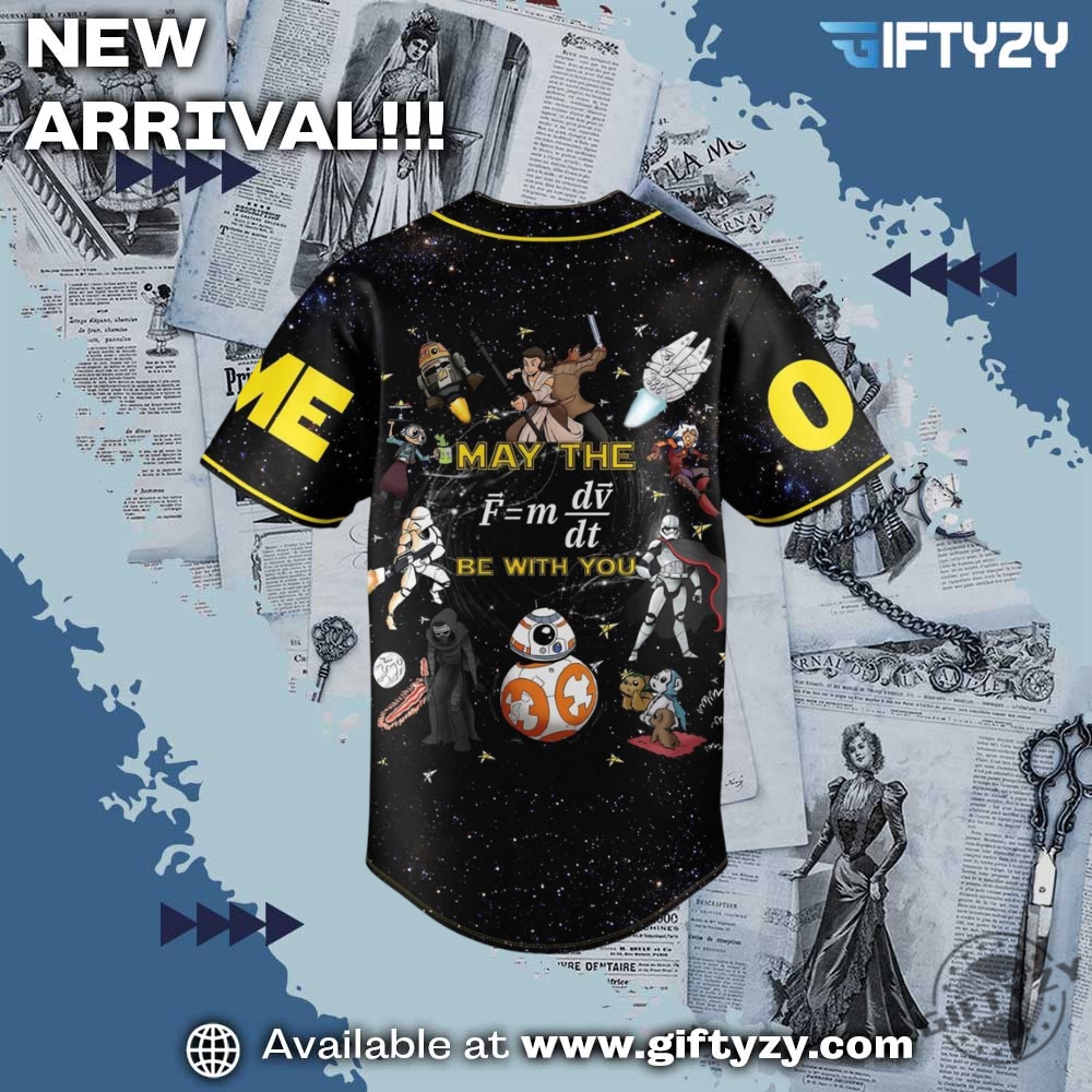 Star Wars Movie May The Force Be With You Personalized Baseball Jersey 5 Star Wars Movie May The Force Be With You Personalized Baseball Jersey