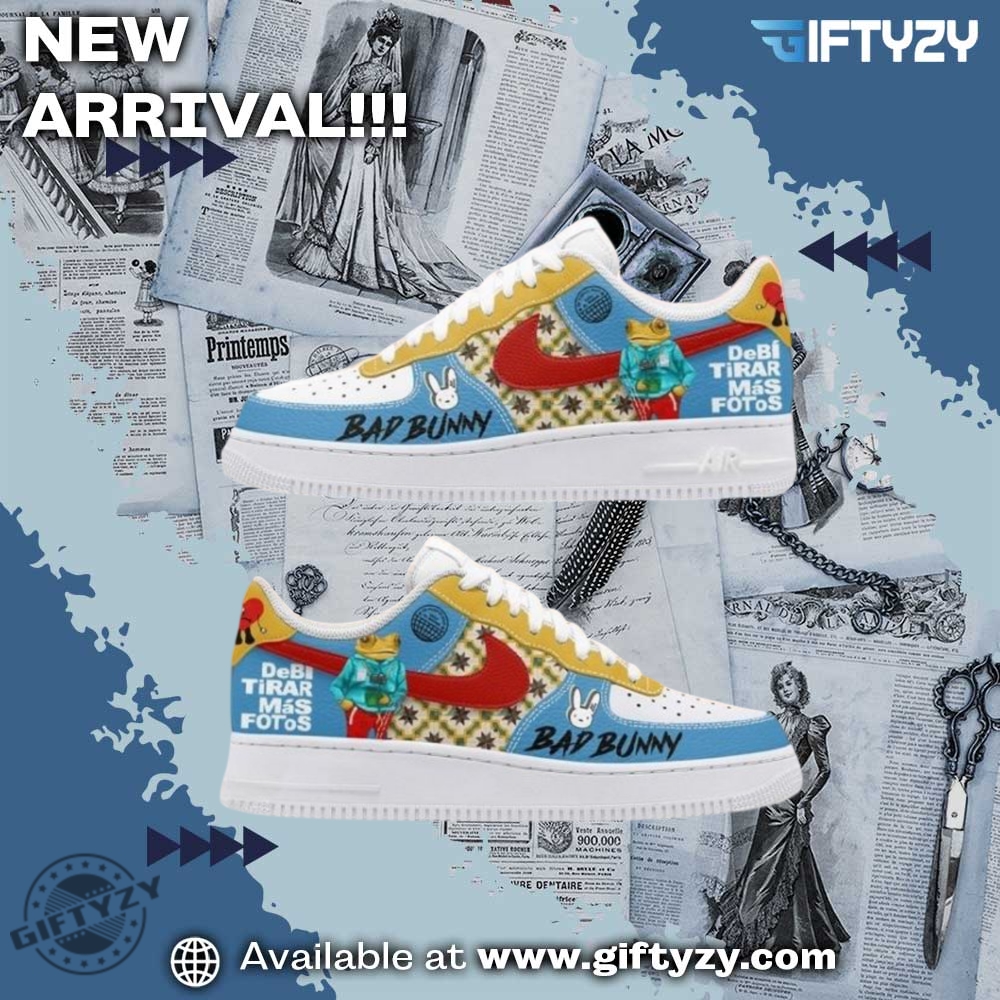 Trendy Nike AF1 Sneakers You Need Right Now 12 Bad Bunny Funny Nike Air Force 1 Shoes