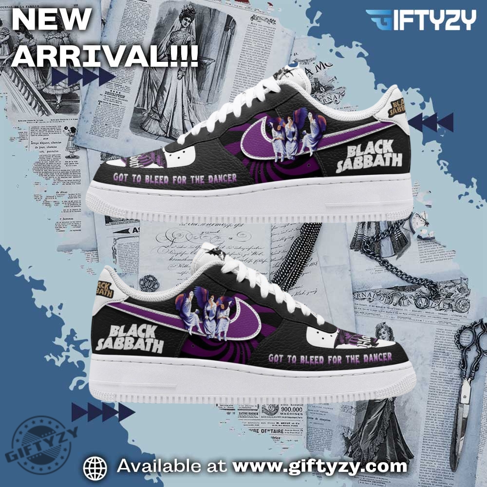 Trendy Nike AF1 Sneakers You Need Right Now 18 Black Sabbath Music Got To Bleed For The Dancer Air Force 1 Shoes