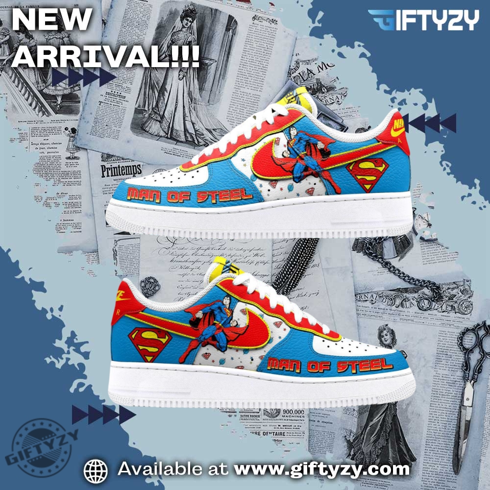 Trendy Nike AF1 Sneakers You Need Right Now 20 Superman Movie Man Of Steel Air Force 1 Shoes