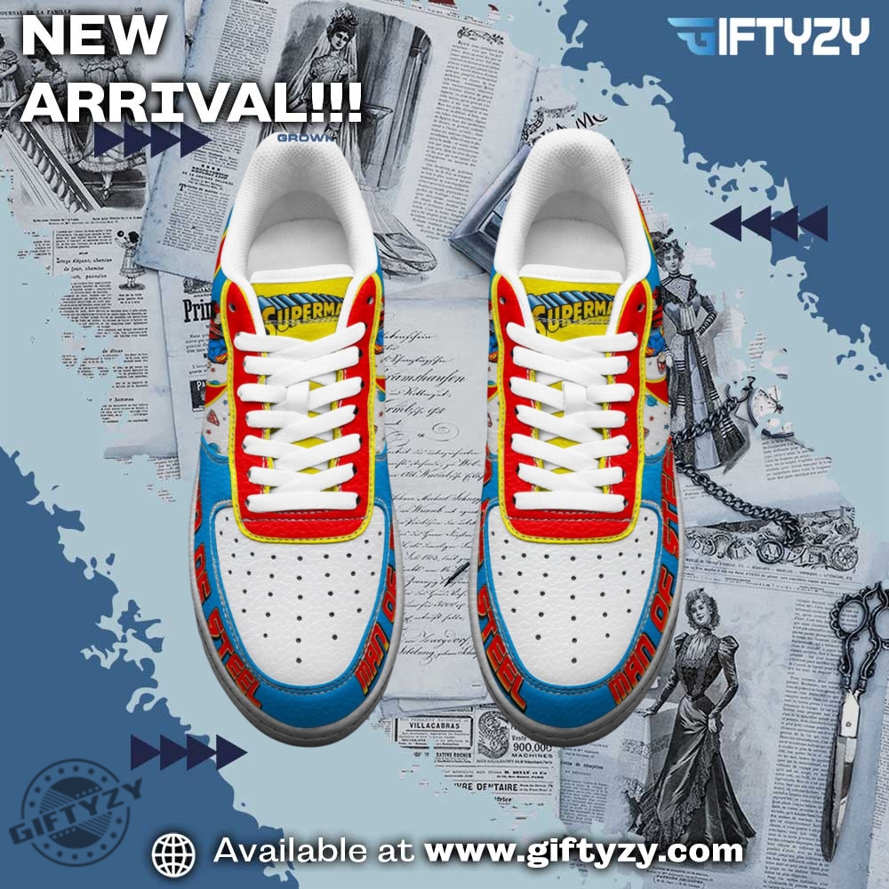 Superman Movie Man Of Steel Air Force 1 Shoes 4 Superman Movie Man Of Steel Air Force 1 Shoes