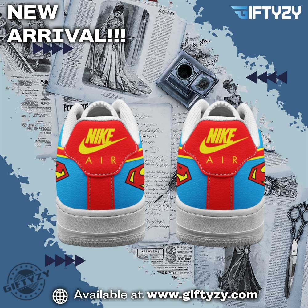 Superman Movie Man Of Steel Air Force 1 Shoes 5 Superman Movie Man Of Steel Air Force 1 Shoes