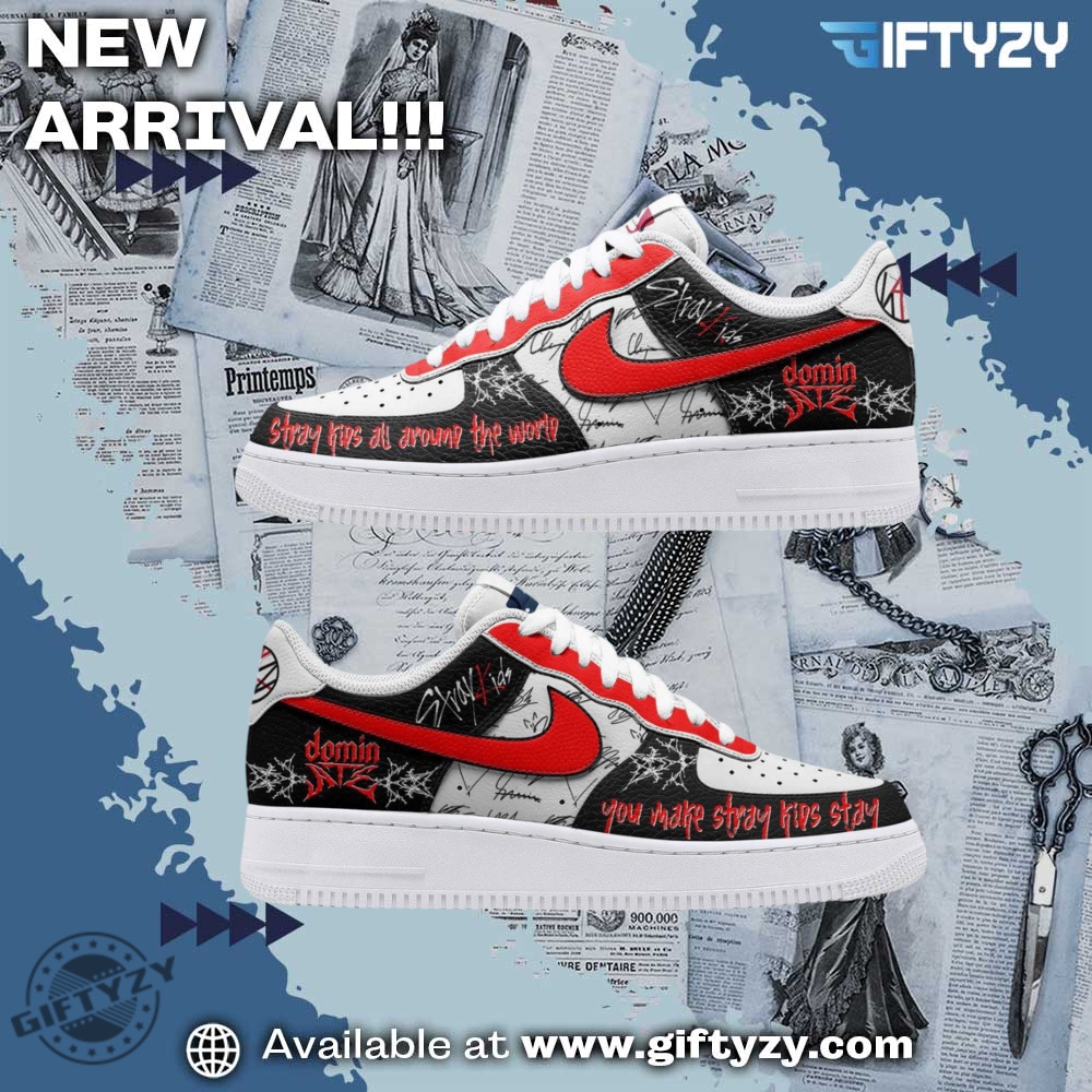 Trendy Nike AF1 Sneakers You Need Right Now 25 Stray Kids Kpop Dominate All Around The World Concert Air Force 1 Shoes