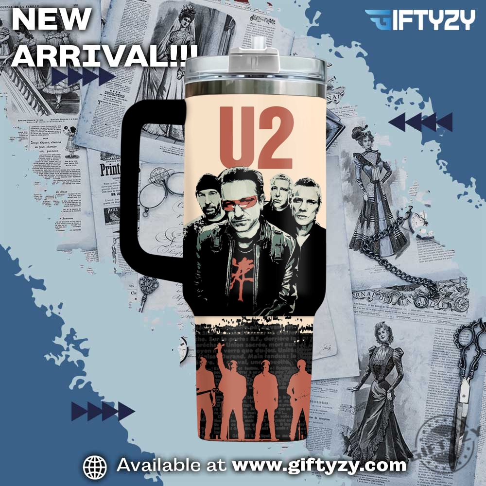U2 Band Music Stanley Cup Tumbler With Handle 5 U2 Band Music Stanley Cup Tumbler With Handle
