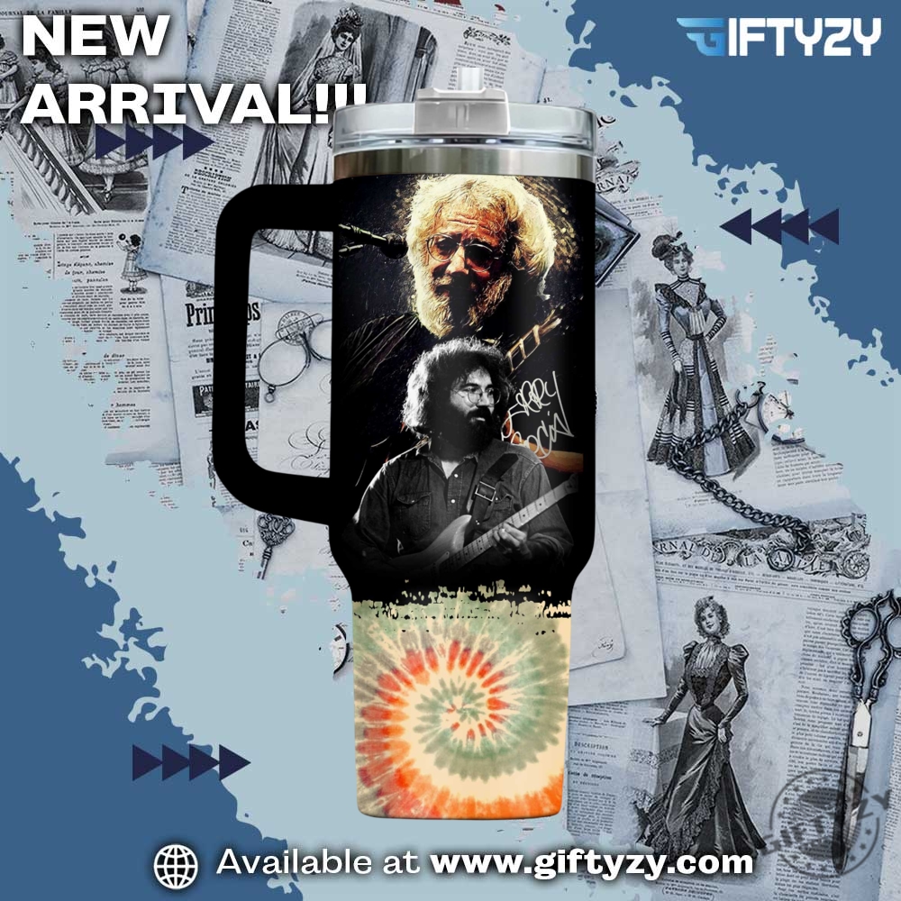 Jerry Garcia Music Stanley Cup Tumbler With Handle 4 Jerry Garcia Music Stanley Cup Tumbler With Handle