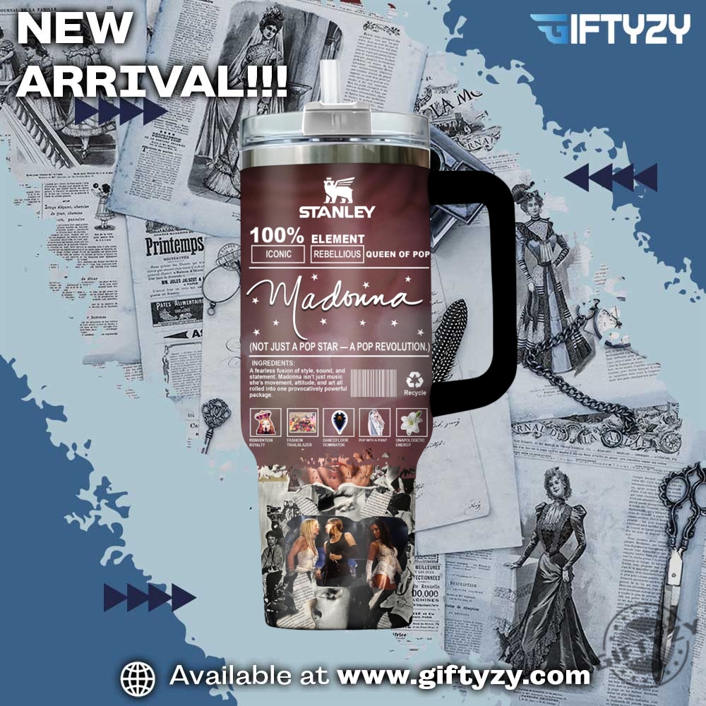 Madonna Legend Music Stanley Cup Tumbler With Handle 4 Madonna Legend Music Stanley Cup Tumbler With Handle