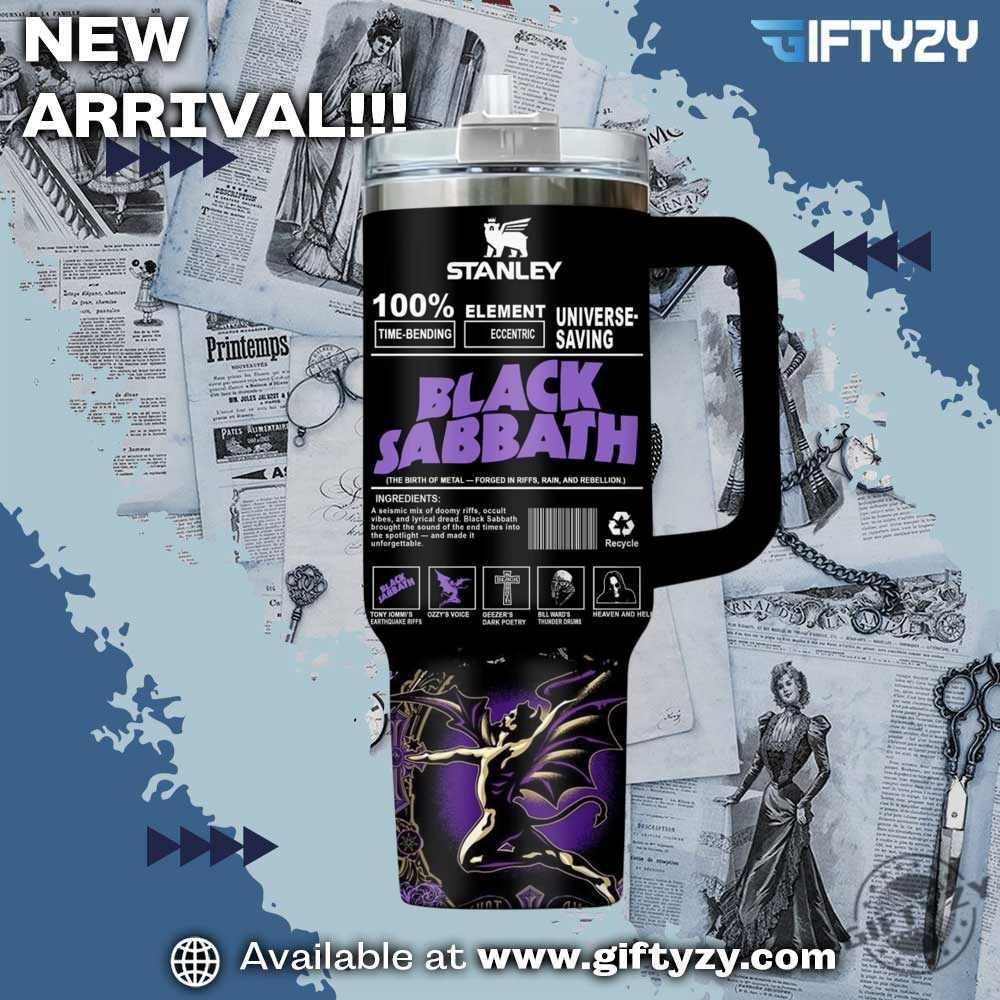 Black Sabbath Band Music Stanley Cup Tumbler With Handle 5 Black Sabbath Band Music Stanley Cup Tumbler With Handle