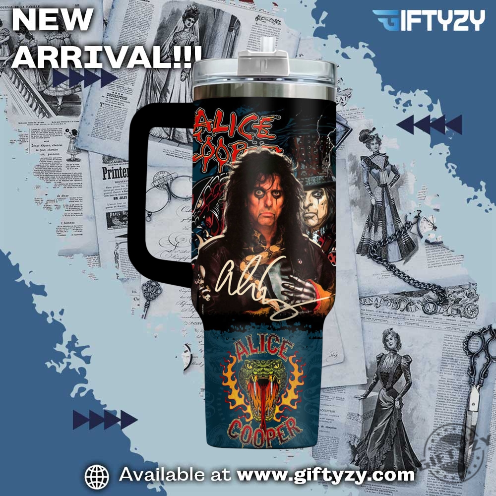 Alice Cooper Music Stanley Cup Tumbler With Handle 5 Alice Cooper Music Stanley Cup Tumbler With Handle