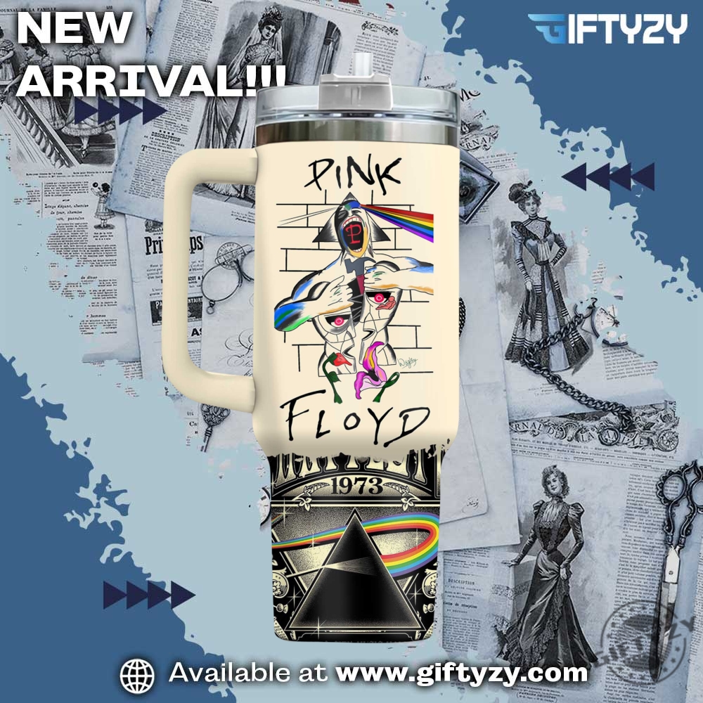 Pink Floyd Music Stanley Cup Tumbler With Handle 4 Pink Floyd Music Stanley Cup Tumbler With Handle