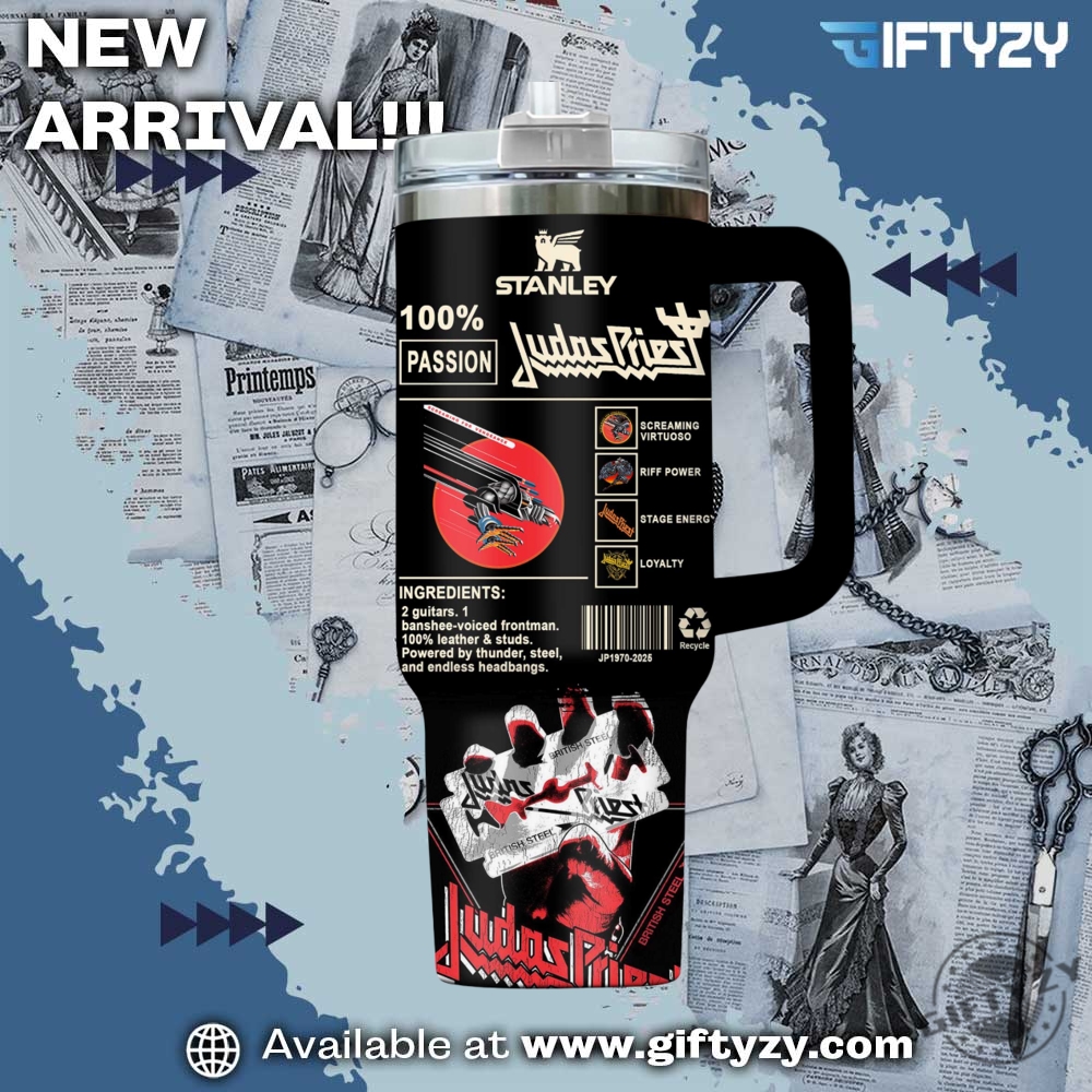 Judas Priest Music Stanley Cup Tumbler With Handle 4 Judas Priest Music Stanley Cup Tumbler With Handle