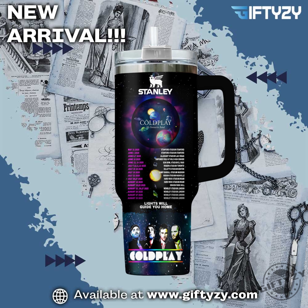 Coldplay Band Music Stanley Cup Tumbler With Handle 5 Coldplay Band Music Stanley Cup Tumbler With Handle