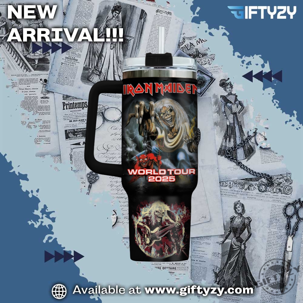 Iron Maiden World Tour 2025 Music Stanley Cup Tumbler With Handle 5 Iron Maiden World Tour 2025 Music Stanley Cup Tumbler With Handle
