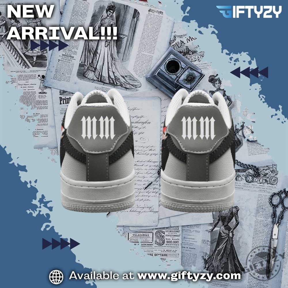Marilyn Manson Music One Assassination Under God Tour Air Force 1 Shoes 5 Marilyn Manson Music One Assassination Under God Tour Air Force 1 Shoes